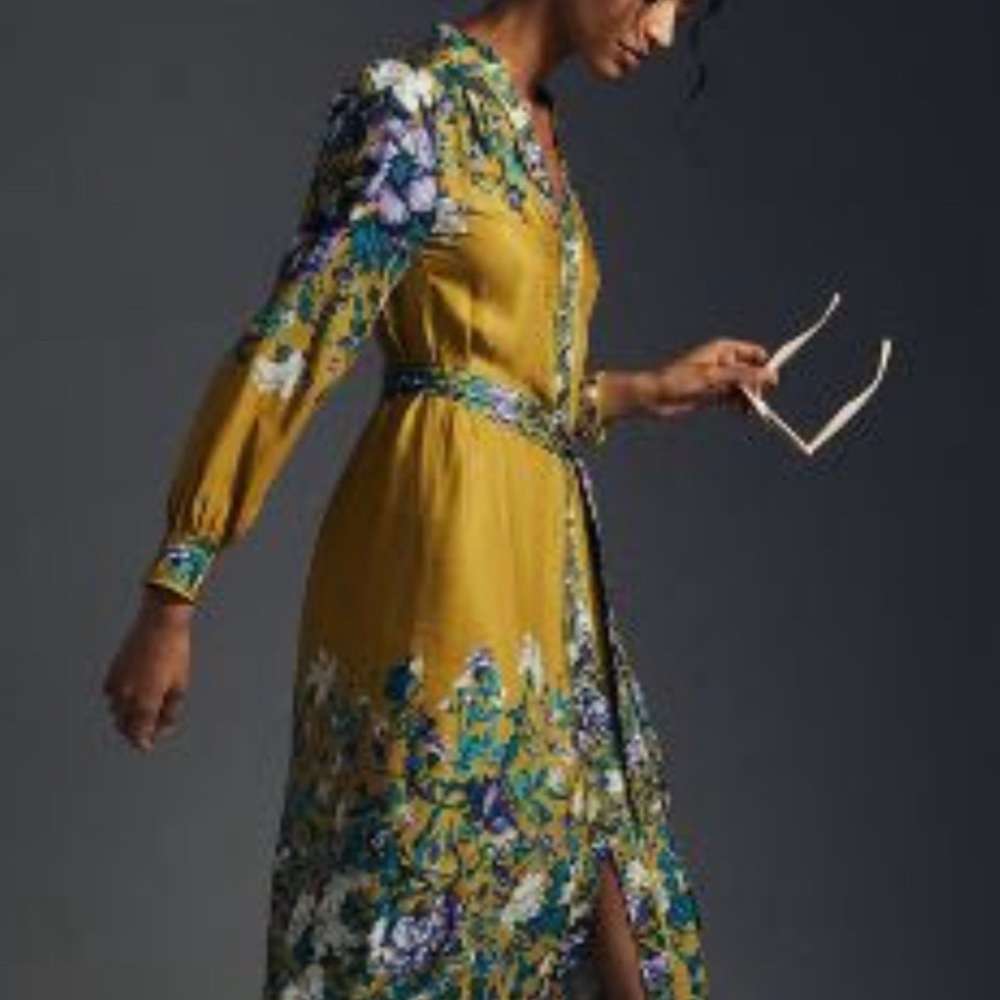 Anthropologie Midi Shirt Dress